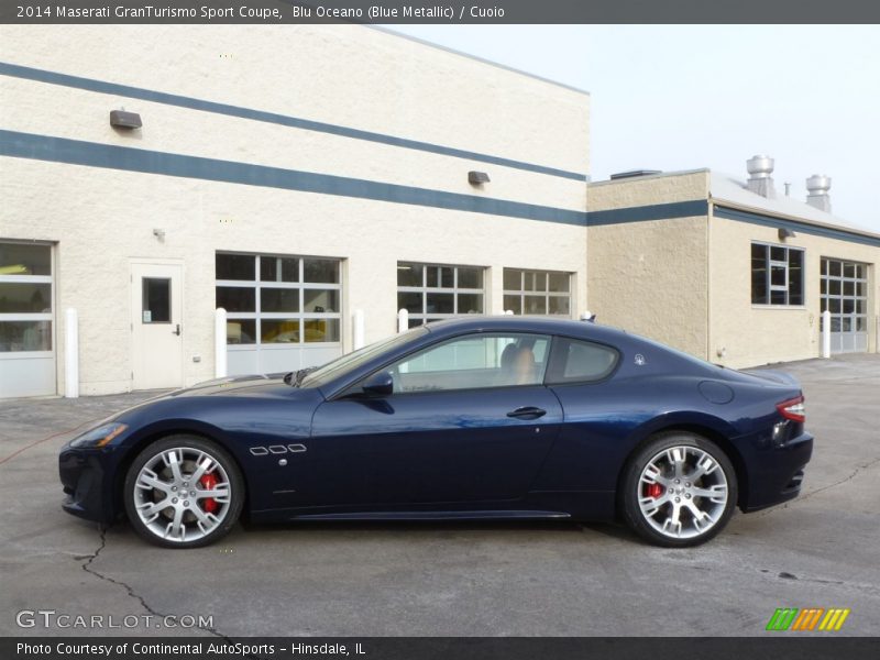  2014 GranTurismo Sport Coupe Blu Oceano (Blue Metallic)