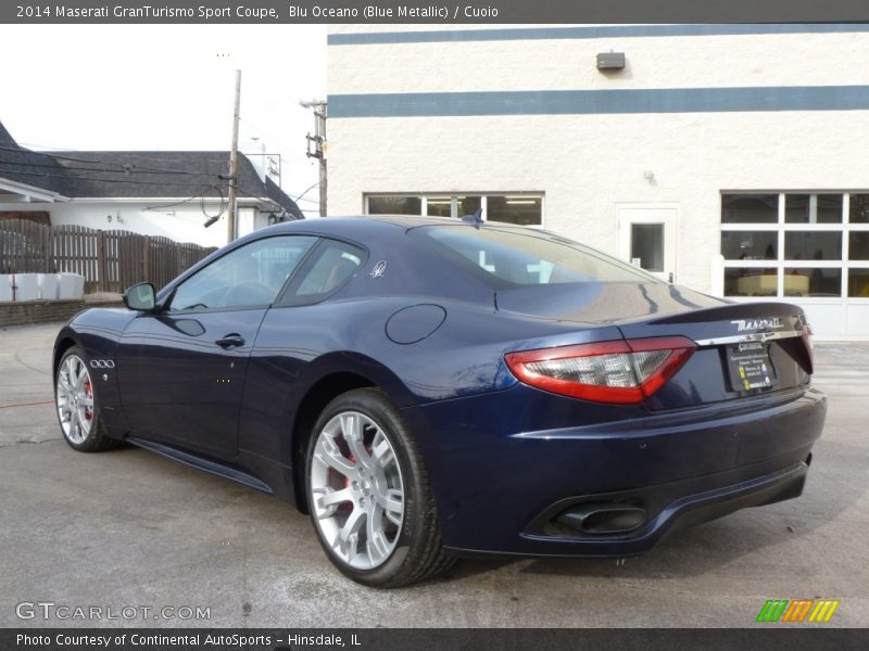 Blu Oceano (Blue Metallic) / Cuoio 2014 Maserati GranTurismo Sport Coupe