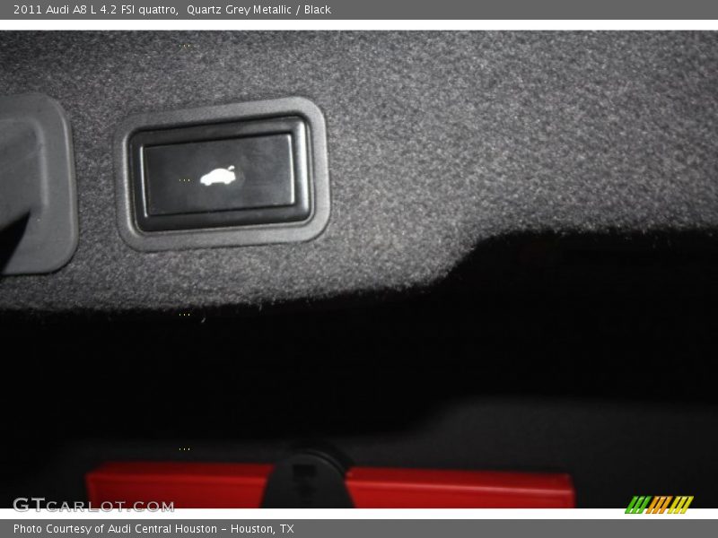 Quartz Grey Metallic / Black 2011 Audi A8 L 4.2 FSI quattro