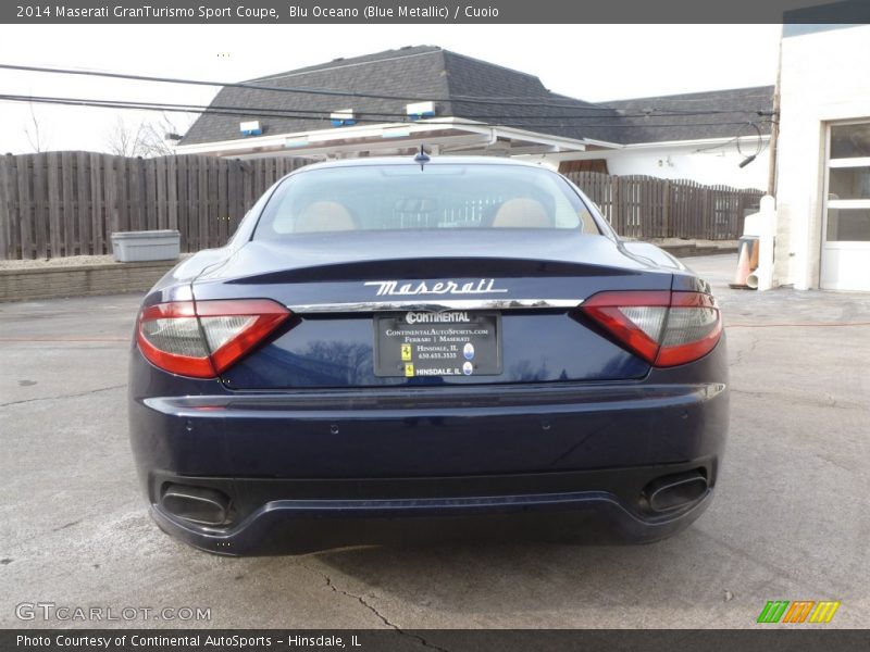 Blu Oceano (Blue Metallic) / Cuoio 2014 Maserati GranTurismo Sport Coupe