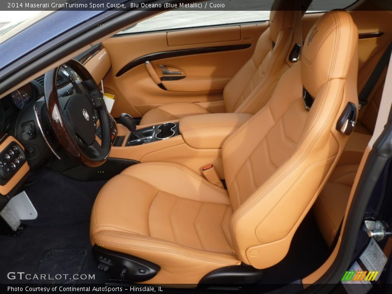  2014 GranTurismo Sport Coupe Cuoio Interior