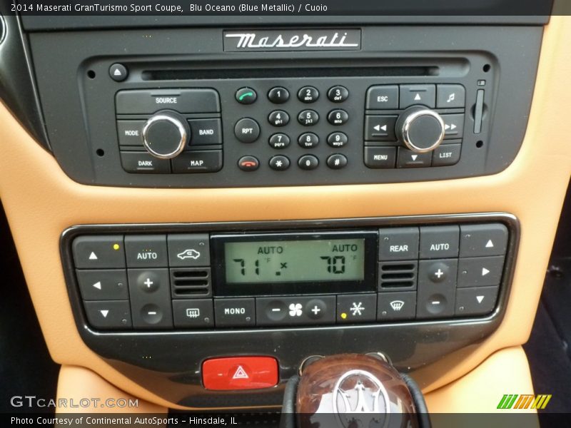 Blu Oceano (Blue Metallic) / Cuoio 2014 Maserati GranTurismo Sport Coupe