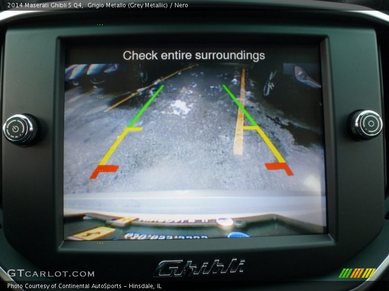 Grigio Metallo (Grey Metallic) / Nero 2014 Maserati Ghibli S Q4