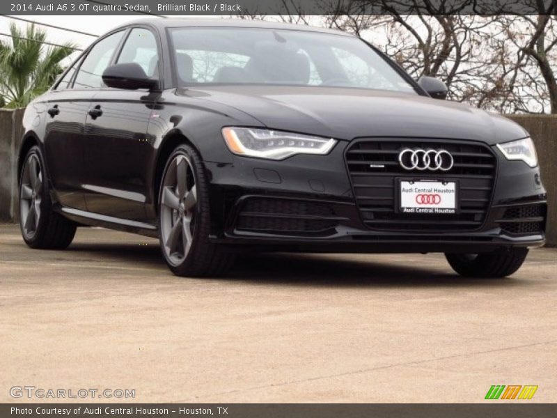 Brilliant Black / Black 2014 Audi A6 3.0T quattro Sedan