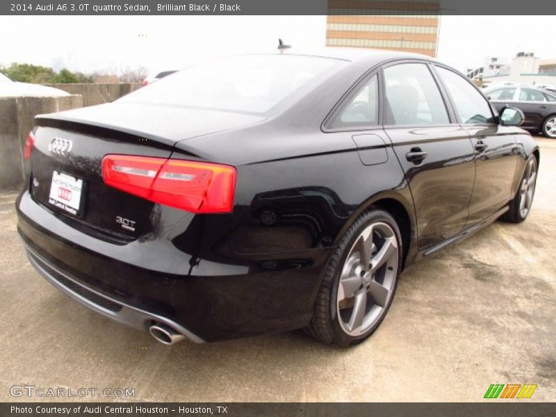 Brilliant Black / Black 2014 Audi A6 3.0T quattro Sedan