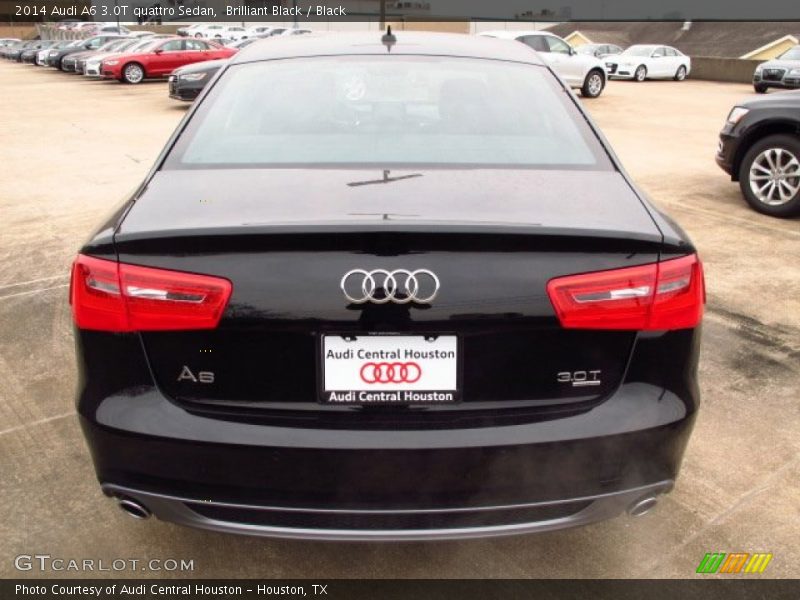 Brilliant Black / Black 2014 Audi A6 3.0T quattro Sedan