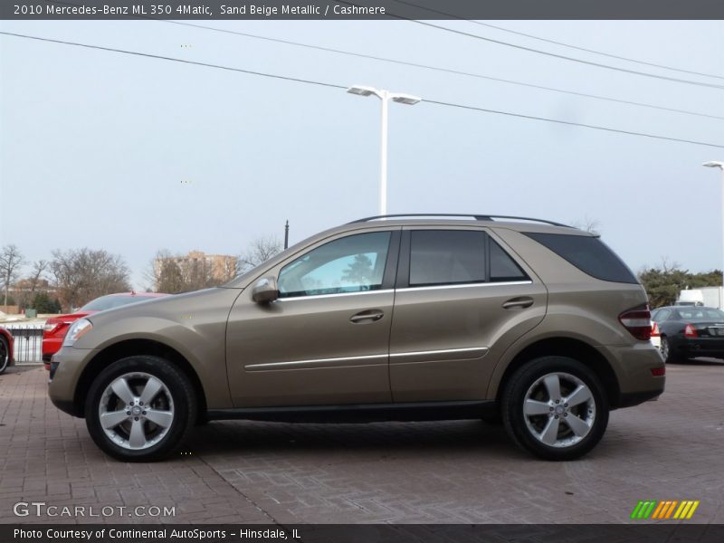  2010 ML 350 4Matic Sand Beige Metallic