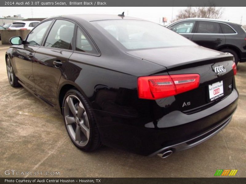 Brilliant Black / Black 2014 Audi A6 3.0T quattro Sedan