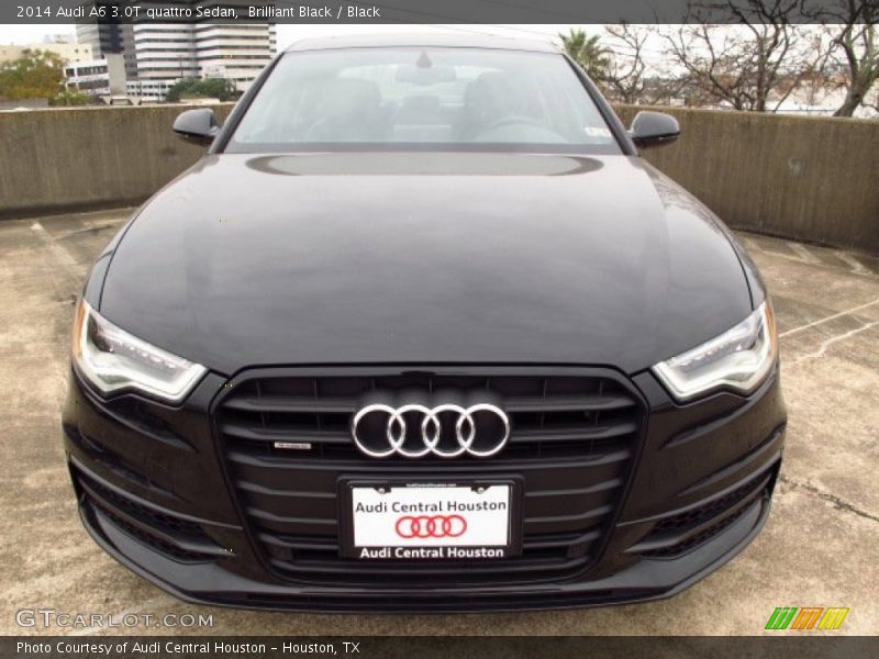 Brilliant Black / Black 2014 Audi A6 3.0T quattro Sedan