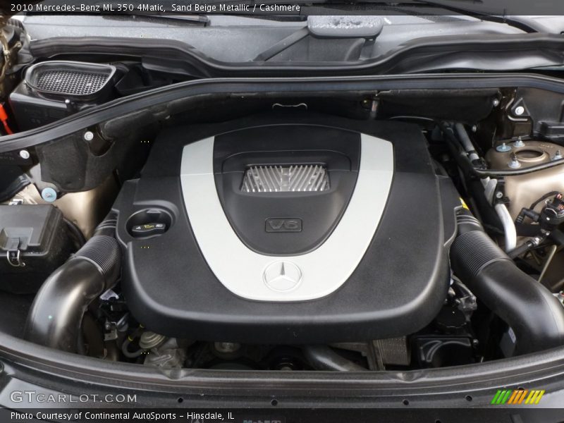 Sand Beige Metallic / Cashmere 2010 Mercedes-Benz ML 350 4Matic