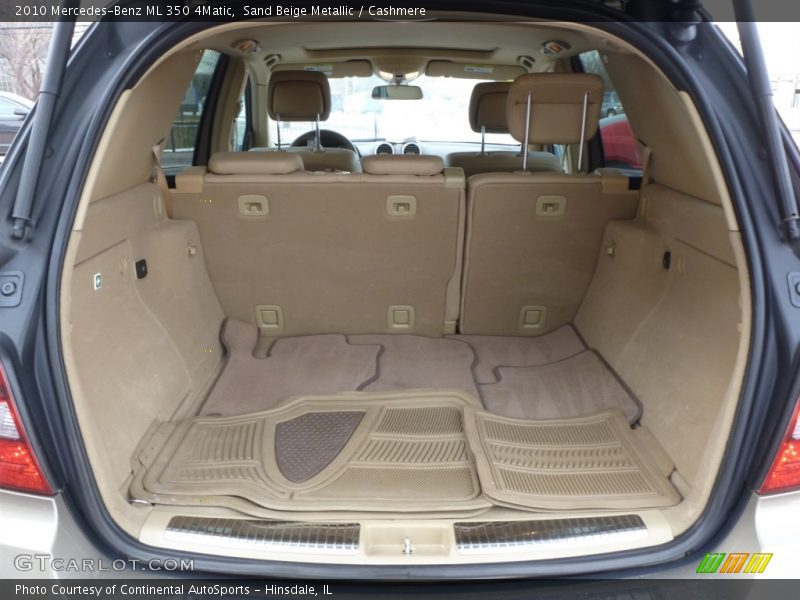  2010 ML 350 4Matic Trunk