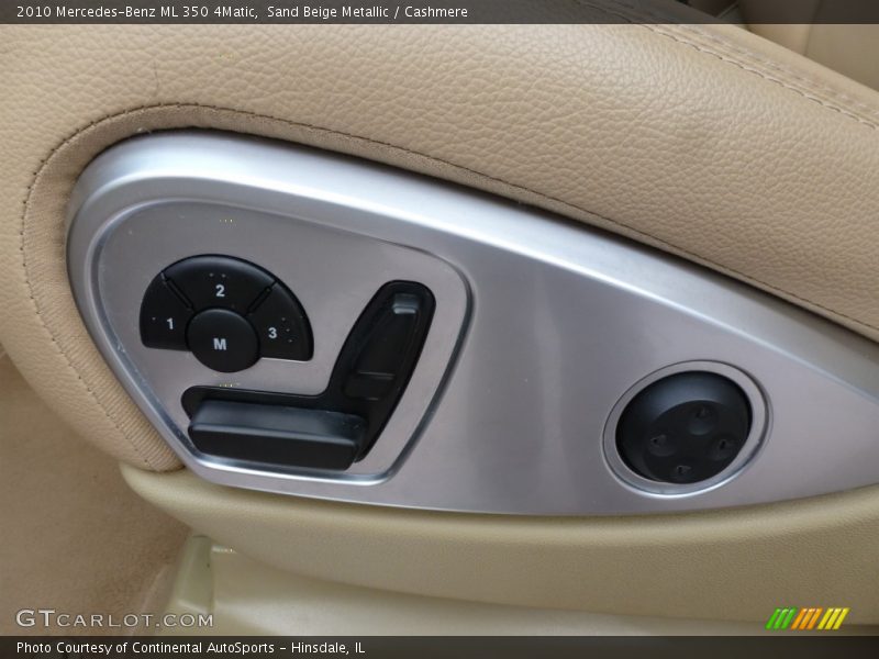 Sand Beige Metallic / Cashmere 2010 Mercedes-Benz ML 350 4Matic