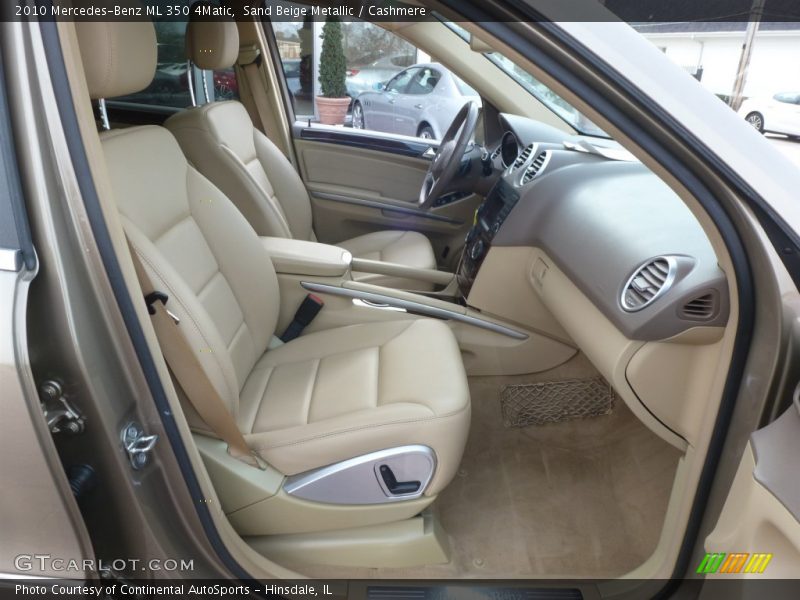 Sand Beige Metallic / Cashmere 2010 Mercedes-Benz ML 350 4Matic
