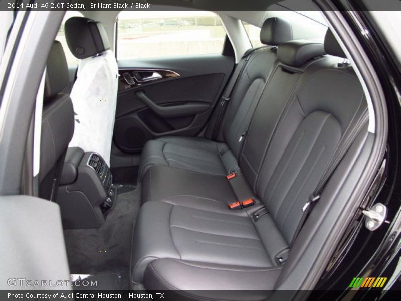 Rear Seat of 2014 A6 2.0T Sedan