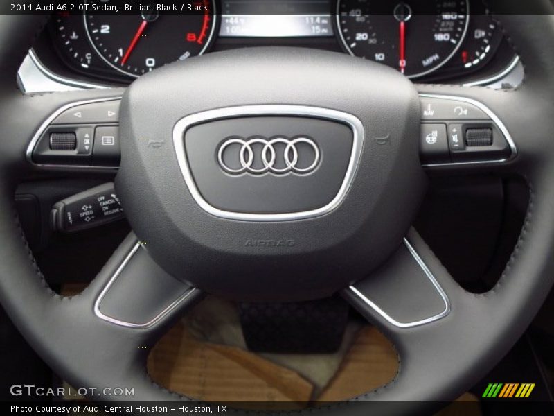 Brilliant Black / Black 2014 Audi A6 2.0T Sedan