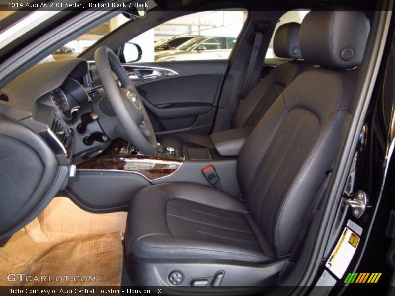 Brilliant Black / Black 2014 Audi A6 2.0T Sedan