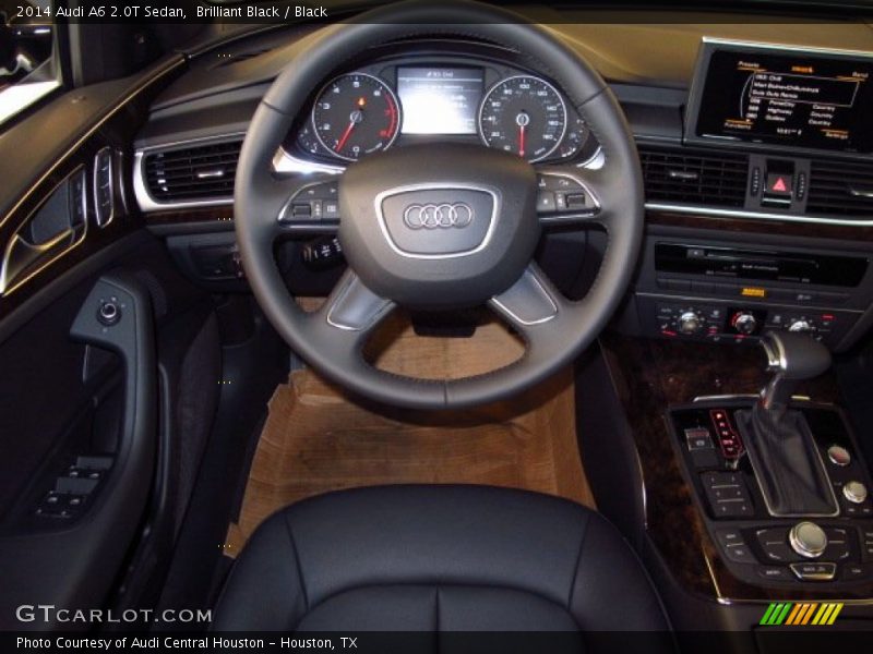 Brilliant Black / Black 2014 Audi A6 2.0T Sedan