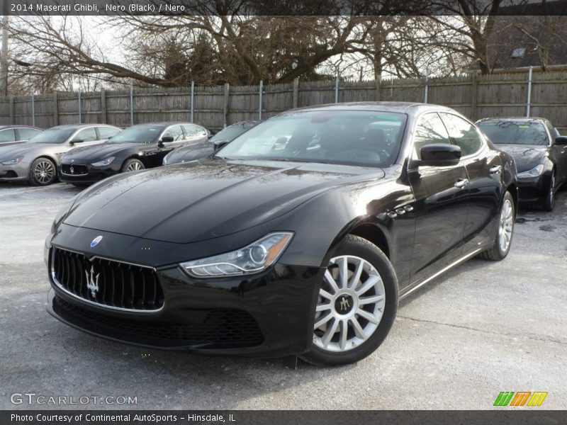 Nero (Black) / Nero 2014 Maserati Ghibli