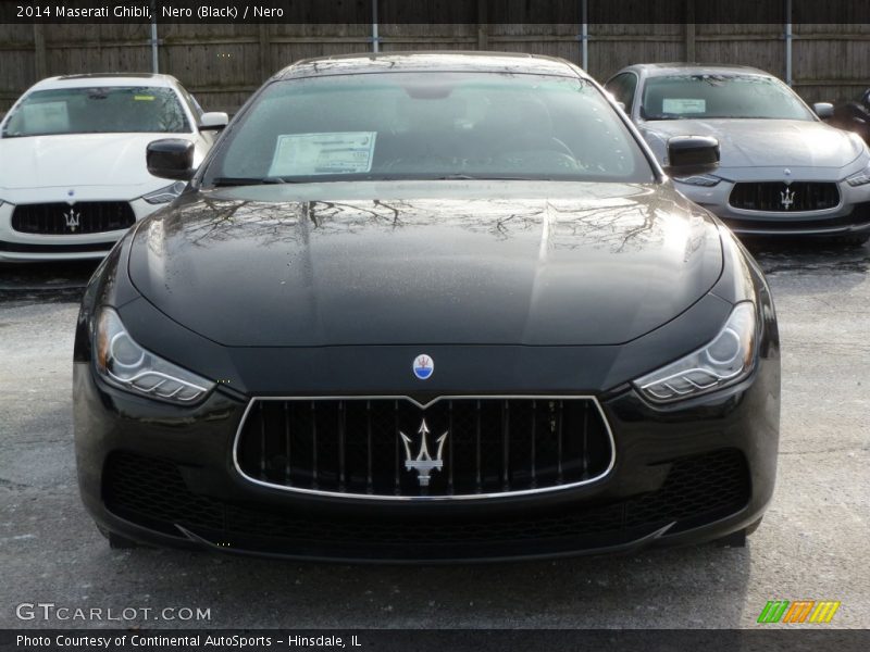 Nero (Black) / Nero 2014 Maserati Ghibli