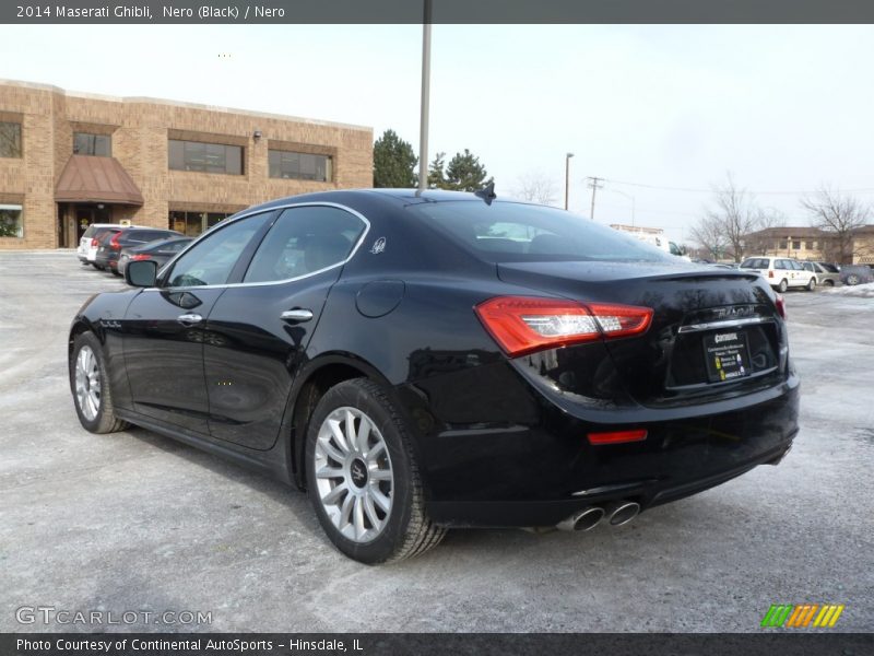 Nero (Black) / Nero 2014 Maserati Ghibli