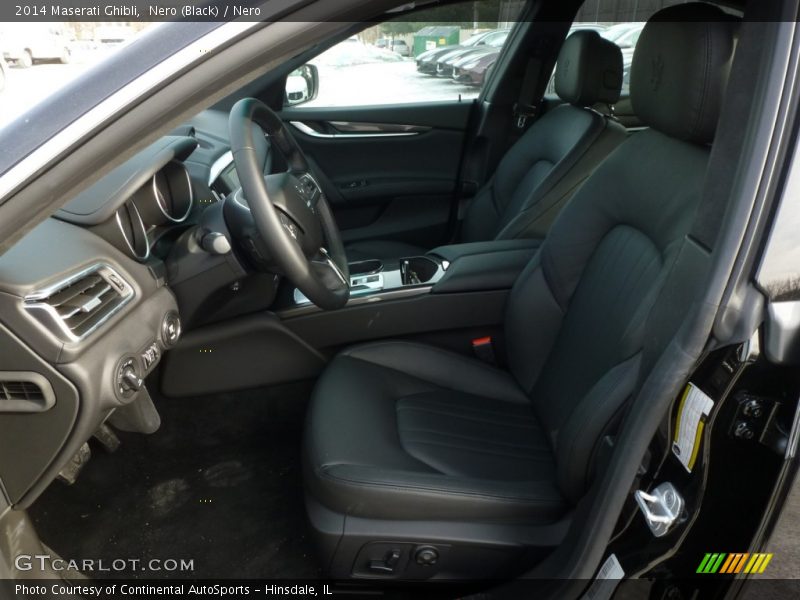 Nero (Black) / Nero 2014 Maserati Ghibli