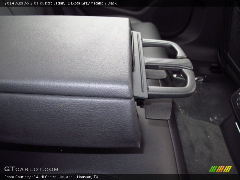 Dakota Gray Metallic / Black 2014 Audi A6 3.0T quattro Sedan