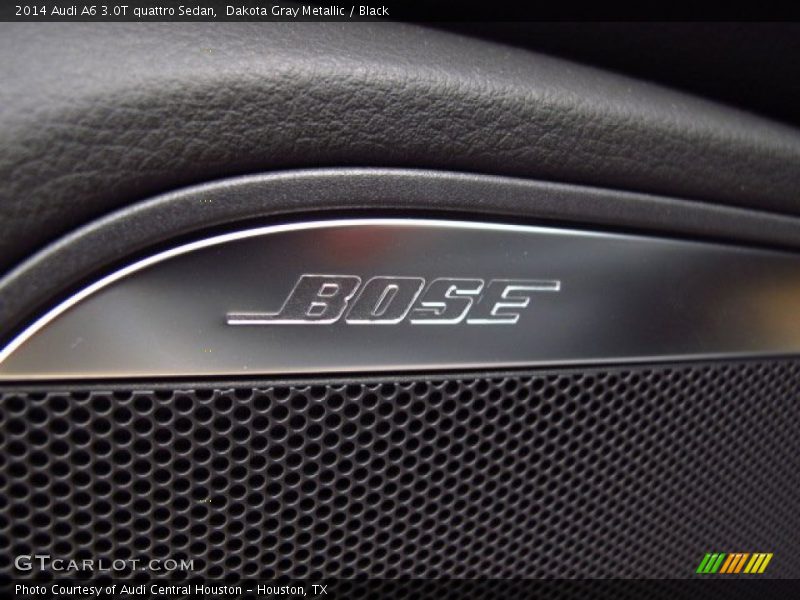Dakota Gray Metallic / Black 2014 Audi A6 3.0T quattro Sedan