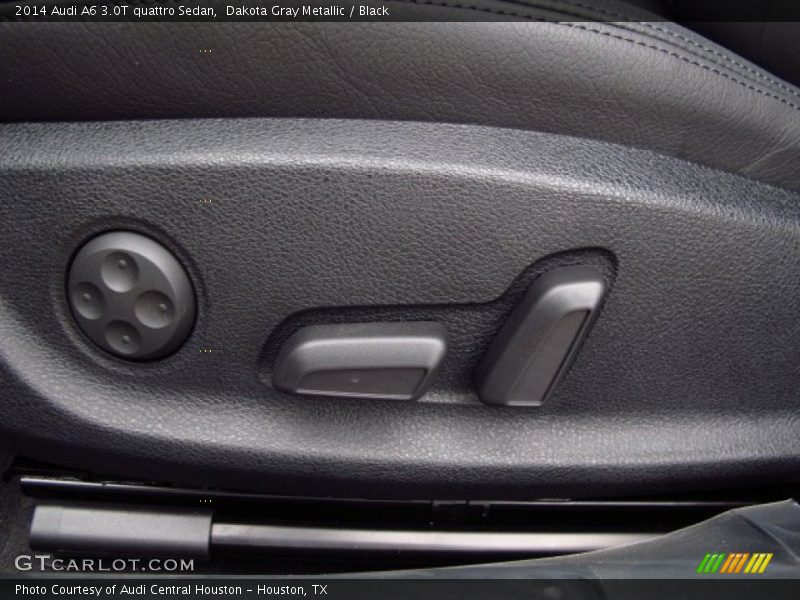 Dakota Gray Metallic / Black 2014 Audi A6 3.0T quattro Sedan