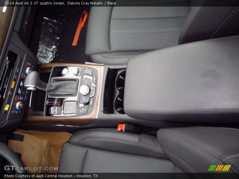 Dakota Gray Metallic / Black 2014 Audi A6 3.0T quattro Sedan