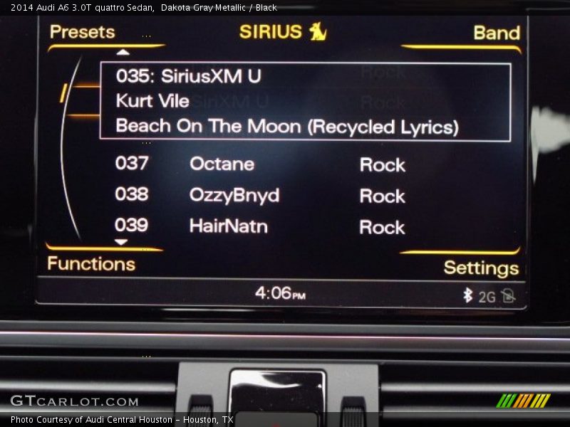 Dakota Gray Metallic / Black 2014 Audi A6 3.0T quattro Sedan