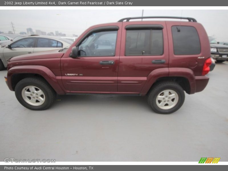  2002 Liberty Limited 4x4 Dark Garnet Red Pearlcoat