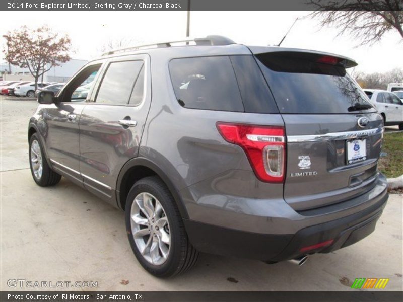 Sterling Gray / Charcoal Black 2014 Ford Explorer Limited