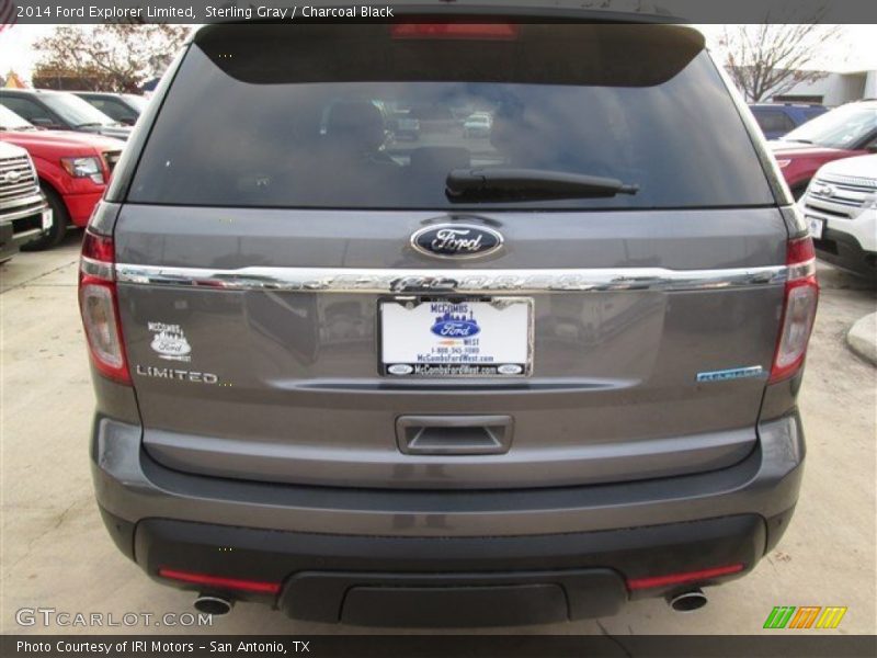 Sterling Gray / Charcoal Black 2014 Ford Explorer Limited