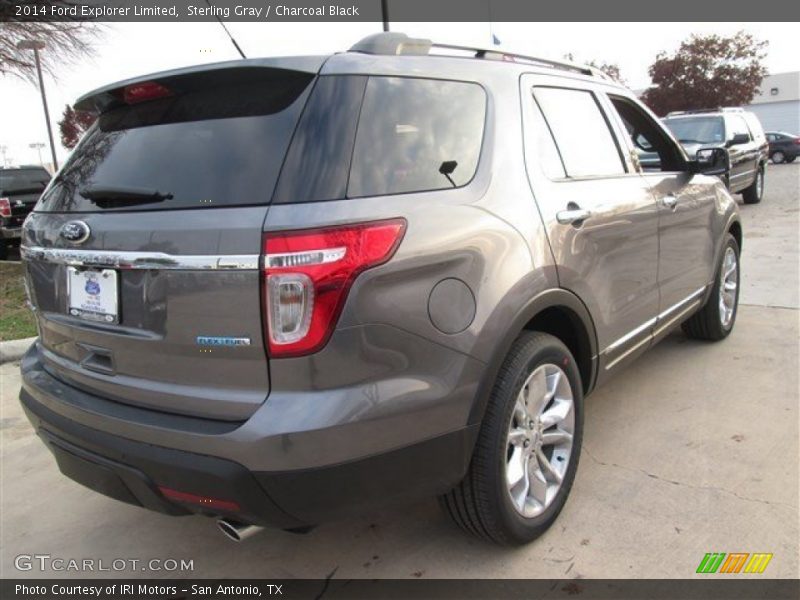 Sterling Gray / Charcoal Black 2014 Ford Explorer Limited