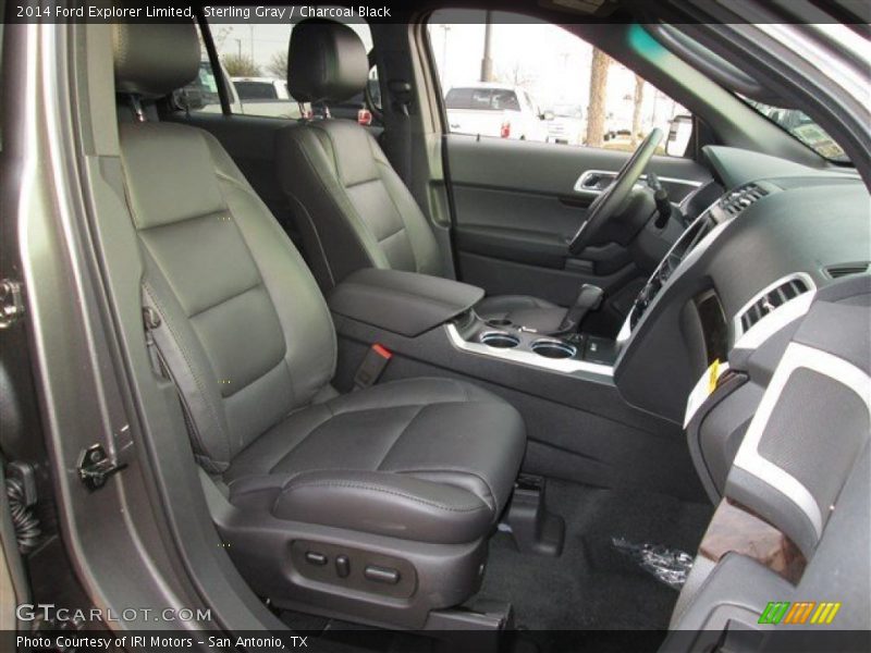 Sterling Gray / Charcoal Black 2014 Ford Explorer Limited