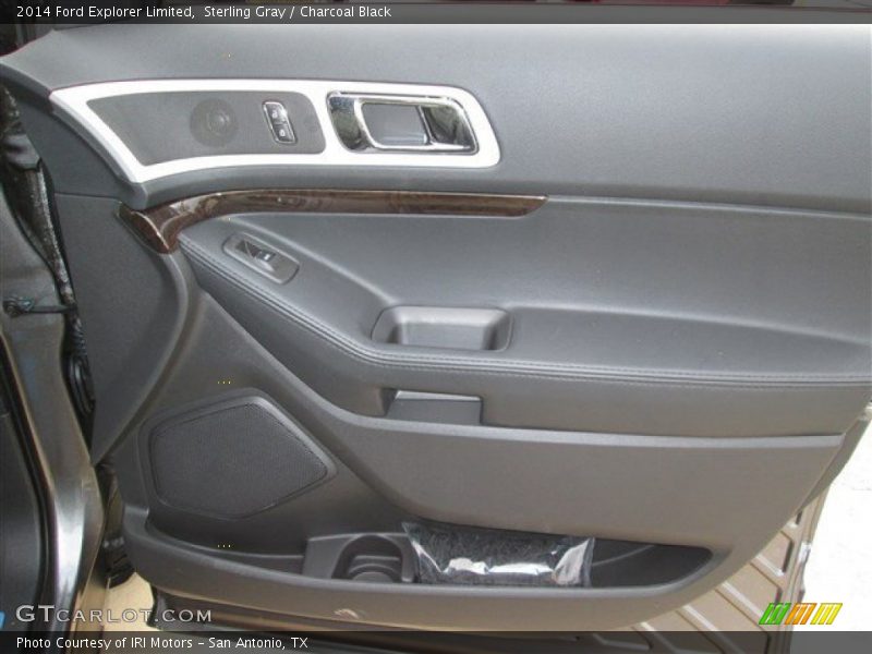 Sterling Gray / Charcoal Black 2014 Ford Explorer Limited