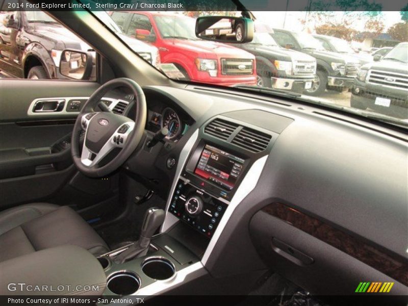 Sterling Gray / Charcoal Black 2014 Ford Explorer Limited