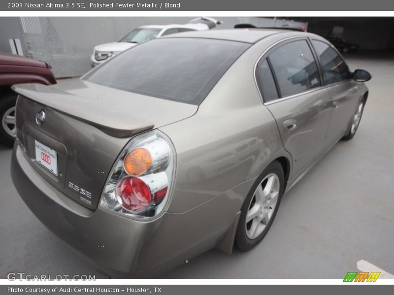 Polished Pewter Metallic / Blond 2003 Nissan Altima 3.5 SE