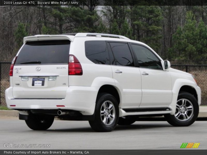 Blizzard White Pearl / Ivory 2009 Lexus GX 470