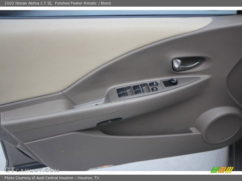 Polished Pewter Metallic / Blond 2003 Nissan Altima 3.5 SE
