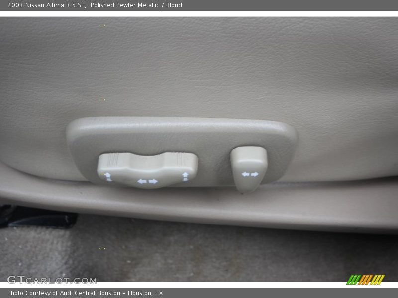 Polished Pewter Metallic / Blond 2003 Nissan Altima 3.5 SE