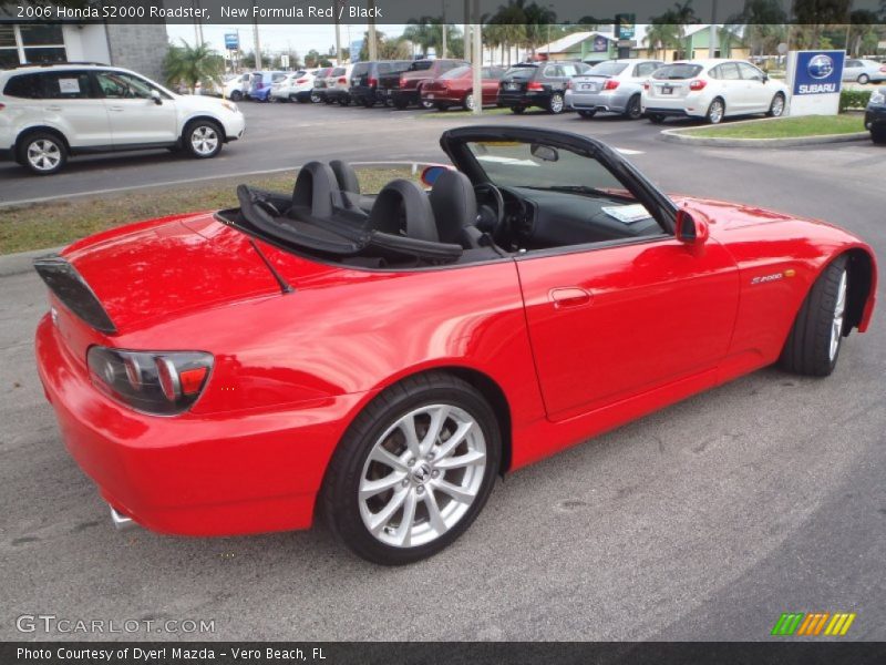 New Formula Red / Black 2006 Honda S2000 Roadster