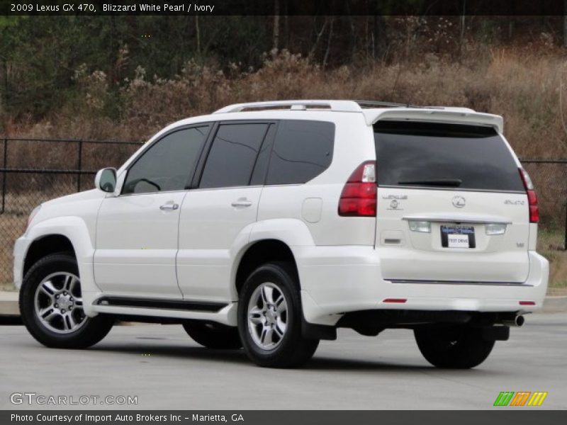Blizzard White Pearl / Ivory 2009 Lexus GX 470