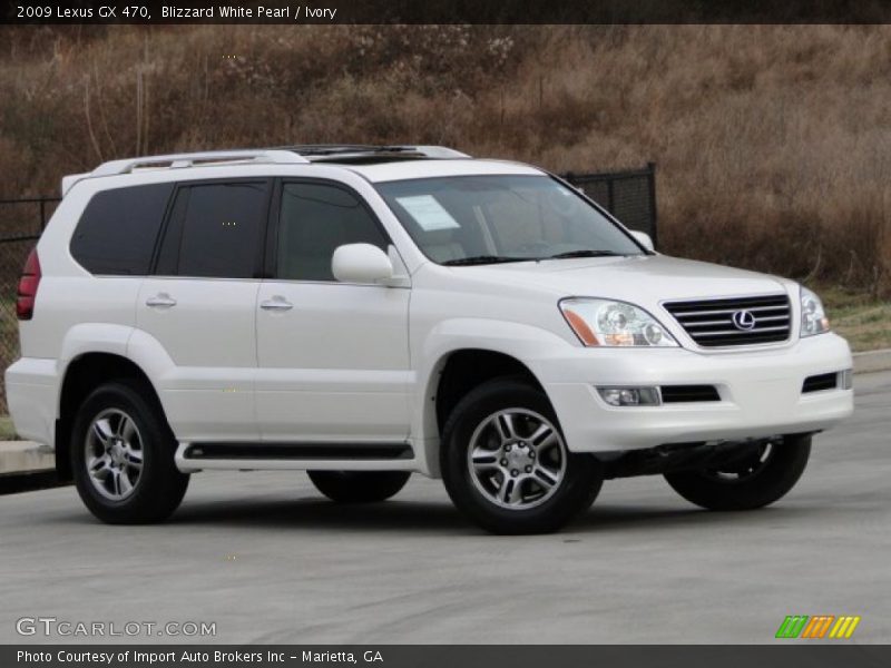 Blizzard White Pearl / Ivory 2009 Lexus GX 470