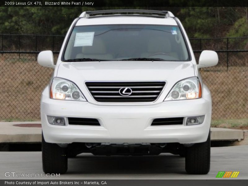 Blizzard White Pearl / Ivory 2009 Lexus GX 470