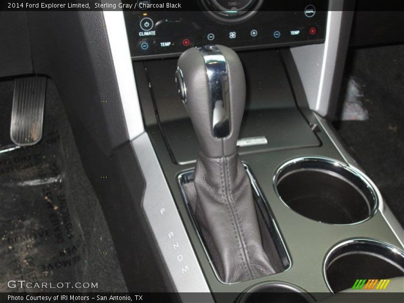 Sterling Gray / Charcoal Black 2014 Ford Explorer Limited