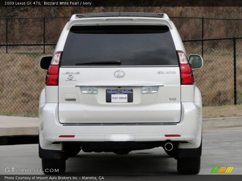 Blizzard White Pearl / Ivory 2009 Lexus GX 470
