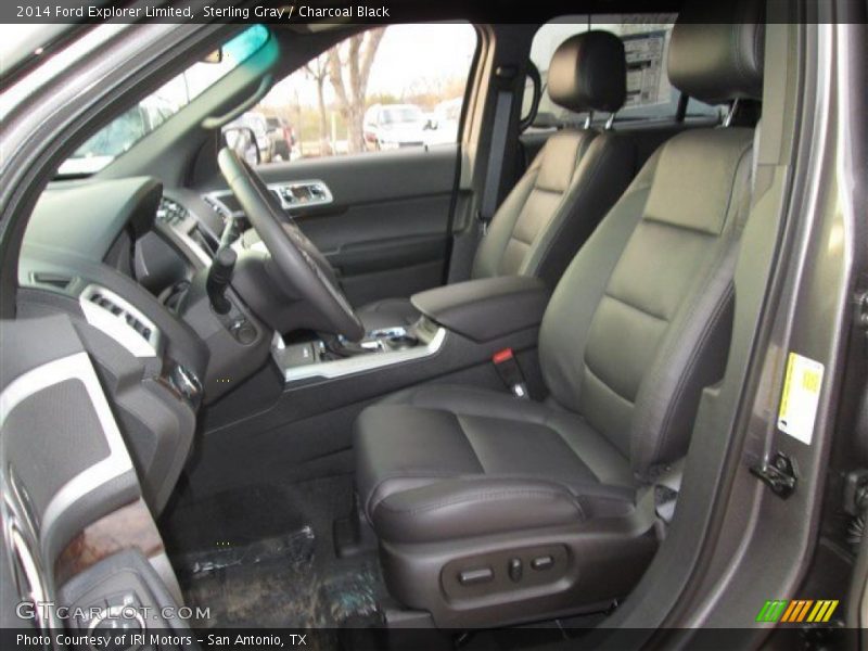 Sterling Gray / Charcoal Black 2014 Ford Explorer Limited
