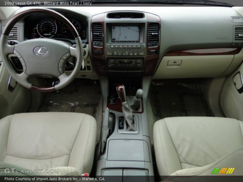 Blizzard White Pearl / Ivory 2009 Lexus GX 470