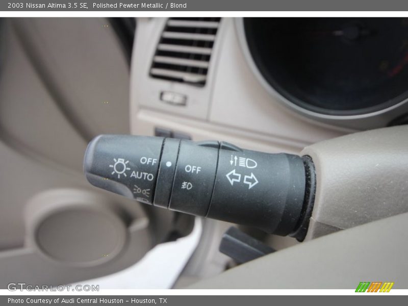 Polished Pewter Metallic / Blond 2003 Nissan Altima 3.5 SE